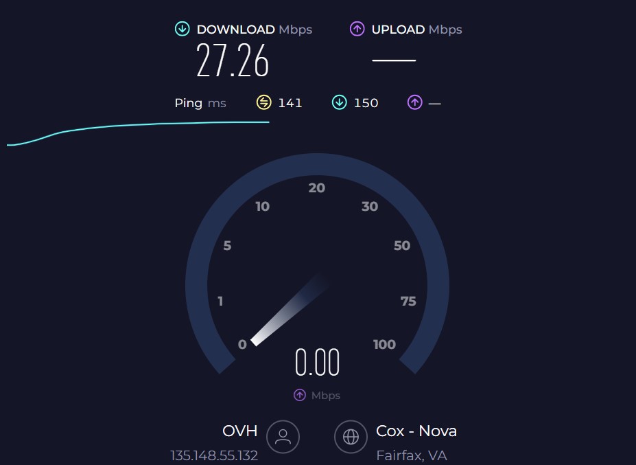 قياس سرعة الانترنت speedtest